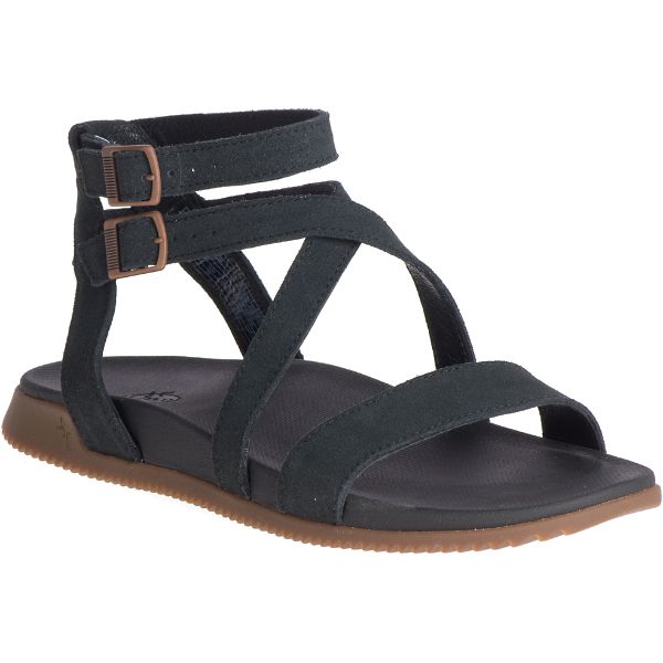 Chacos Rose Women's Sandals Black | AU-3864051