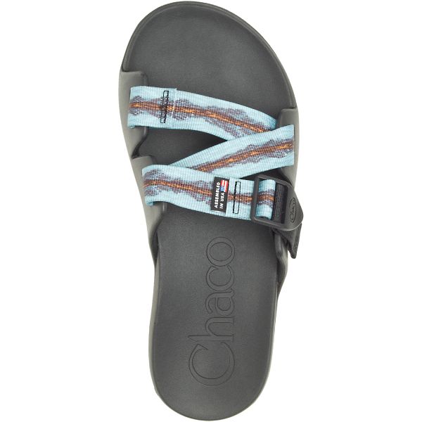 Chacos Thomas Rhett Chillos Men's Slides Blue / Grey | AU-175893