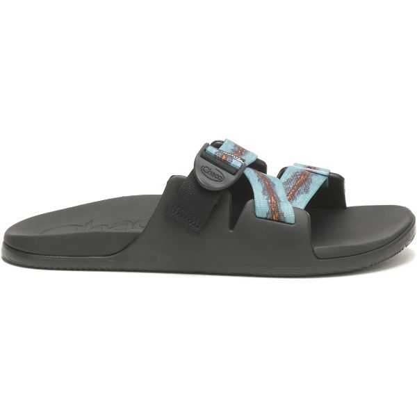 Chacos Thomas Rhett Chillos Men\'s Slides Blue / Grey | AU-175893