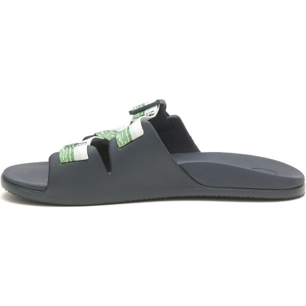 Chacos Thomas Rhett Chillos Men's Slides Grey / Green | AU-1953840