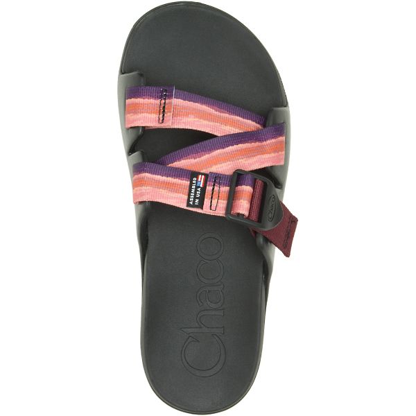 Chacos Thomas Rhett Chillos Women's Slides Orange / Purple / Black | AU-2695370