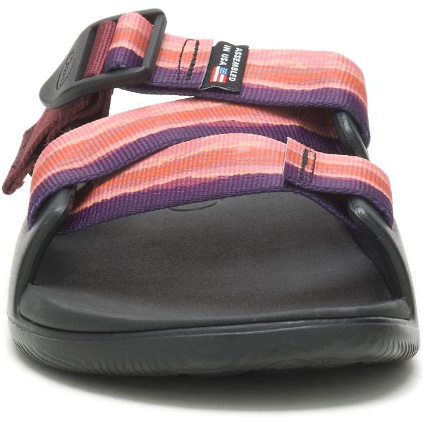 Chacos Thomas Rhett Chillos Women's Slides Orange / Purple / Black | AU-2695370