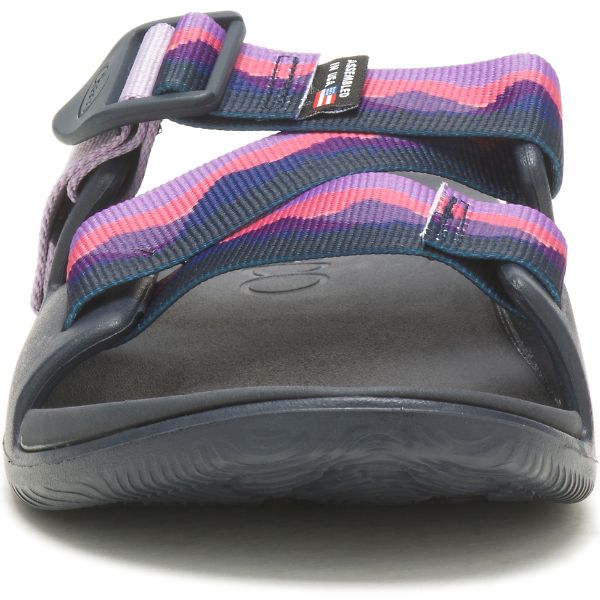 Chacos Thomas Rhett Chillos Women's Slides Pink / Blue / Grey | AU-7592346