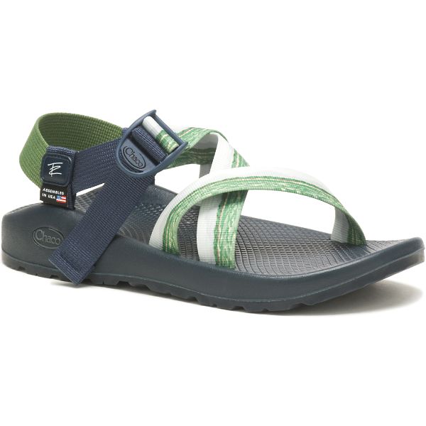 Chacos Thomas Rhett Z/1 Classic Men's Sandals Grey / Green | AU-6052891