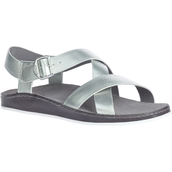 Chacos Wayfarer Women's Sandals Silver | AU-6910387