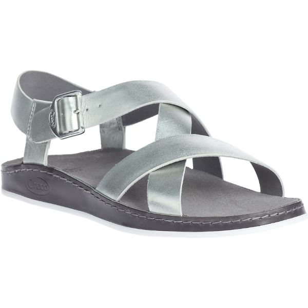 Chacos Wayfarer Women's Sandals Silver | AU-6910387