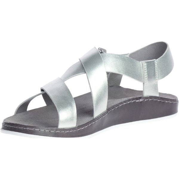 Chacos Wayfarer Women's Sandals Silver | AU-6910387