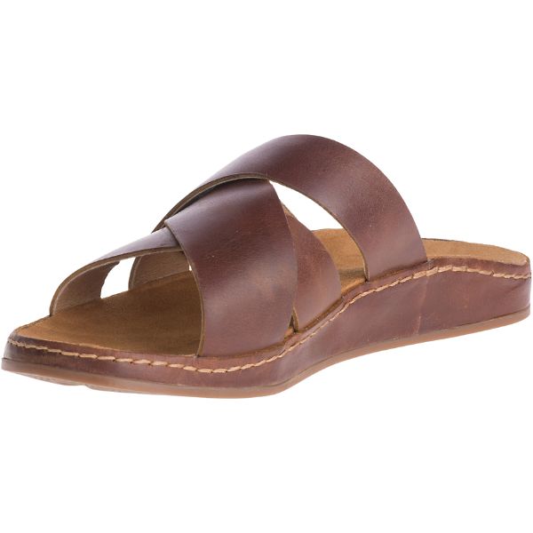 Chacos Wayfarer Women's Slides Brown | AU-6102783