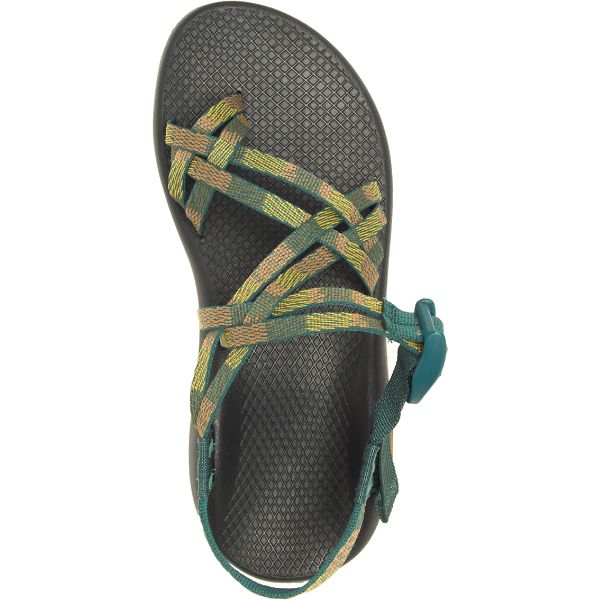 Chacos ZX/2 Classic Women's Sandals Yellow / Green / Grey | AU-5391647