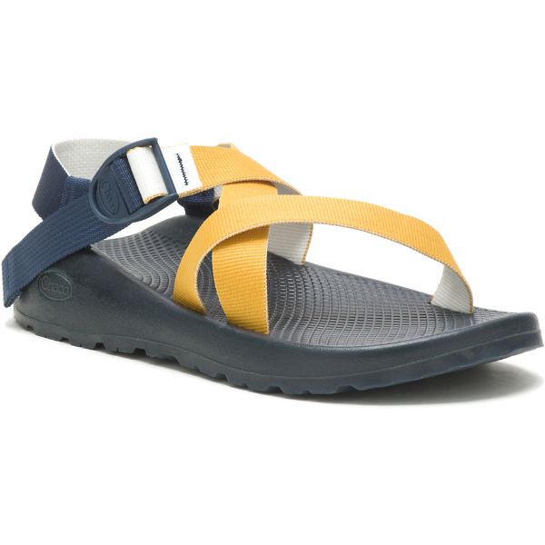 Chacos Z/1 Classic Men's Sandals Black / Yellow / Blue | AU-316924