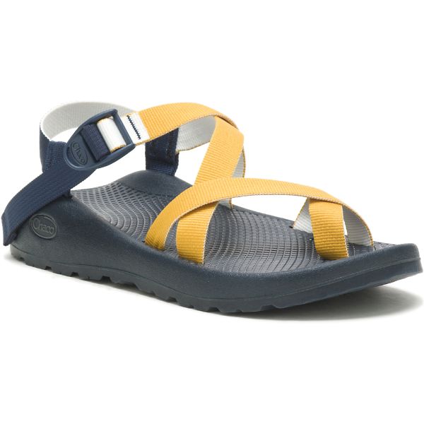 Chacos Z/2 Classic Men's Sandals Black / Yellow / Blue | AU-7402169