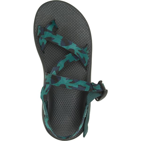 Chacos Z/2 Classic Men's Sandals Grey / Green | AU-5108796