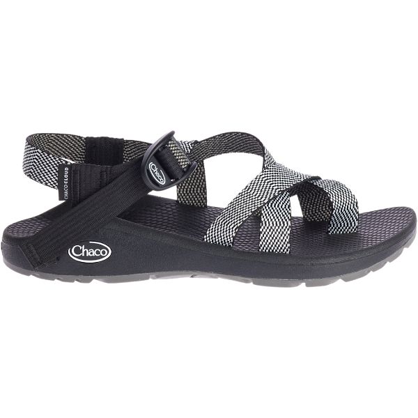 Chacos Z/Cloud 2 Women\'s Sandals Black / White | AU-7542890