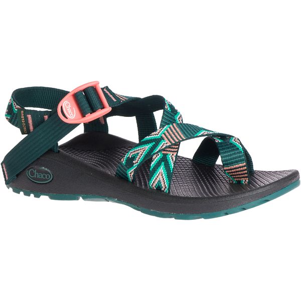 Chacos Z/Cloud 2 Women's Sandals Green / Black | AU-6498715