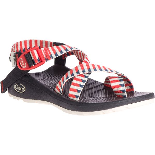 Chacos Z/Cloud 2 Women's Sandals Red / White / Purple | AU-1820395