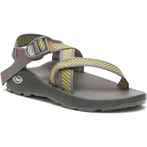 Chacos Z/Cloud Men's Sandals Grey / Yellow | AU-4087395