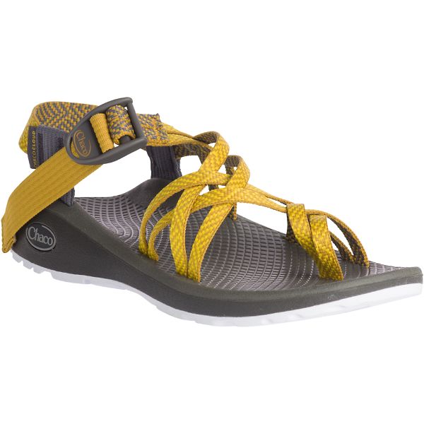 Chacos Z/Cloud X2 Women's Sandals Grey / Yellow | AU-7163528