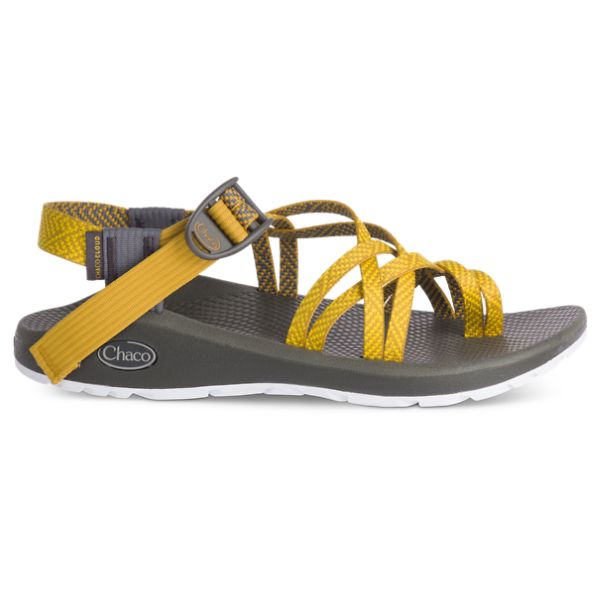 Chacos Z/Cloud X2 Women\'s Sandals Grey / Yellow | AU-7163528