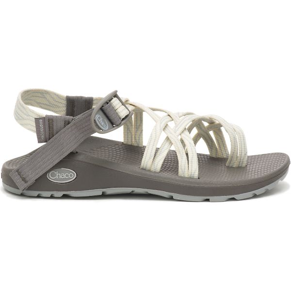 Chacos Z/Cloud X2 Women\'s Sandals White / Grey | AU-1298375