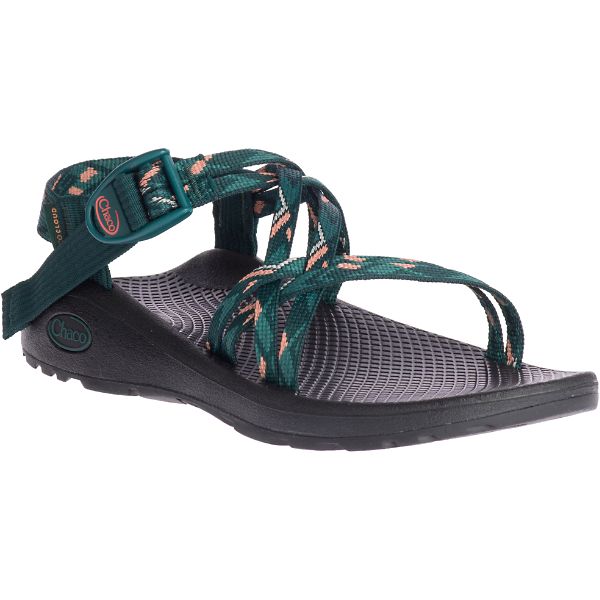 Chacos Z/Cloud X Women's Sandals Green / Grey | AU-8093276